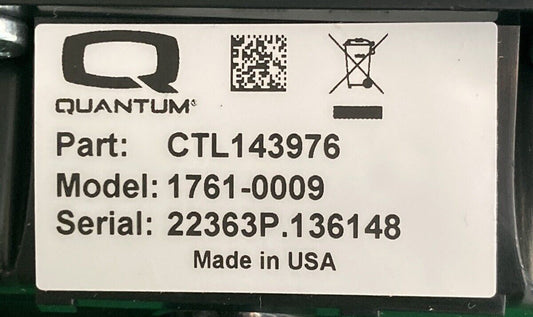 Quantum QLogic 3 Joystick CTL143976 for Quantum Power Wheelchair 1761-0009 #J842