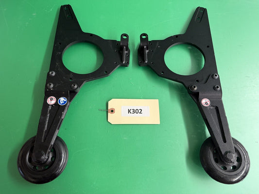 Anti-Tip Wheels Assembly for the Quantum 4Front Power Wheelchair #K302