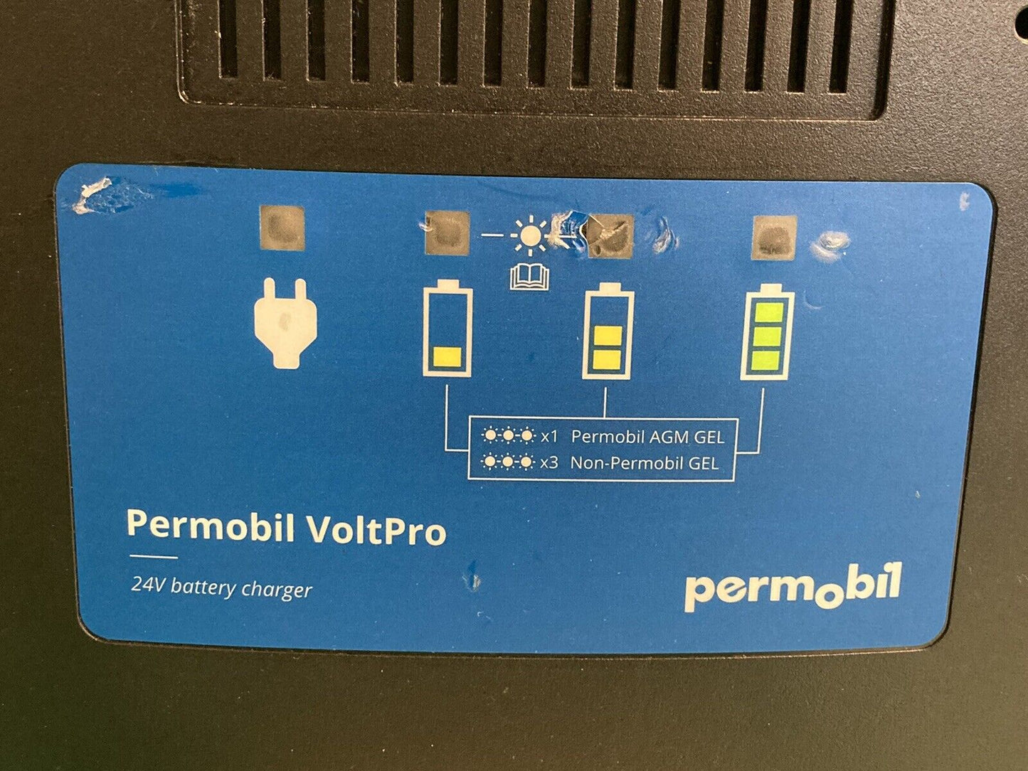 Permobil 10amp VoltPro Power Wheelchair Battery Charger 24V 10A 616270 #J559