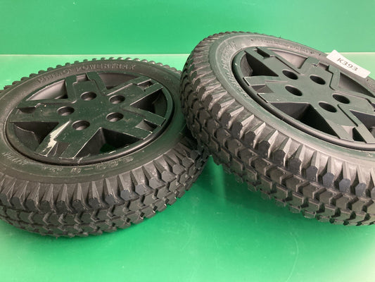 Drive Wheel Assembly for Quantum 4Front & Edge 3 Powerchairs -FULL TREAD* #K393