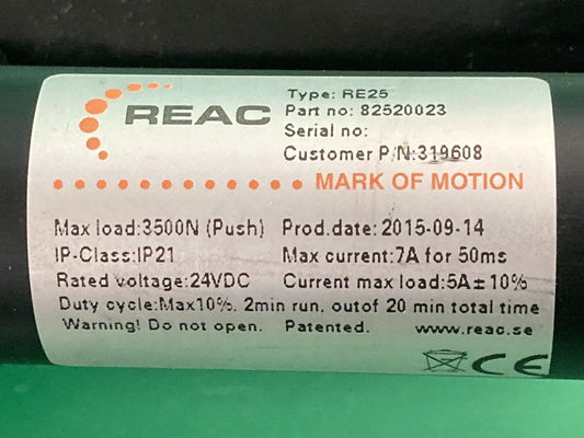 Permobil 3G Seating Recline Actuator 319608 for Power Wheelchair 82520023 #J406
