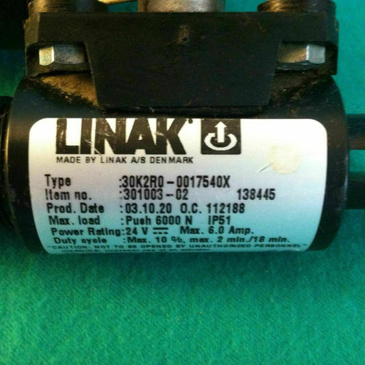 Linak Recline Actuator for Quickie S-646 30K2R0-0015040X #1992