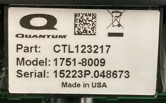 Quantum QLogic2 Joystick CTL123217 for Quantum Power Wheelchair 1751-8009 #K610