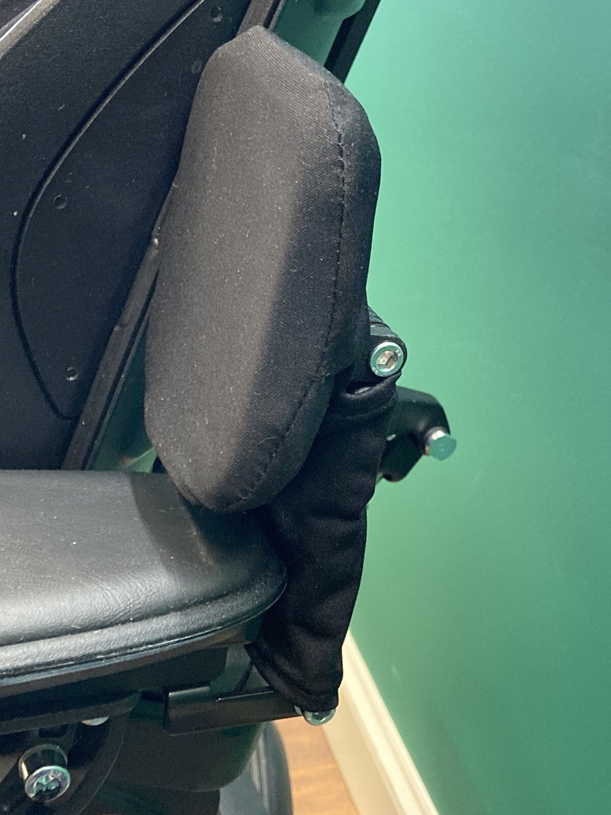 Permobil 3G -Elbow Supports w/ Mount Brackets for Power Wheelchair 1833415 #K623