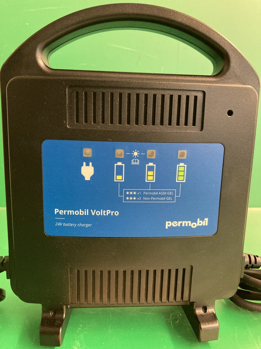 Permobil 10 amp VoltPro Power Wheelchair Battery Charger 24V 10A 616270 #K854