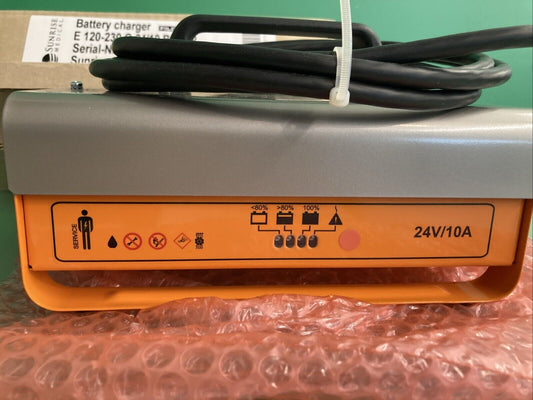 NEW* Sunrise Quickie 24V 10A Battery Charger for Wheelchair 250647 #J927