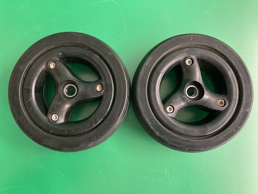 Set of 2 Caster Wheel Assembly for the Quickie QM710 Q700m Wheelchair #K627