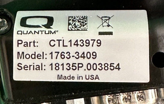 Quantum QLOGIC 3 Display for Quantum Power Wheelchair CTL143979 1763-3409 #H779