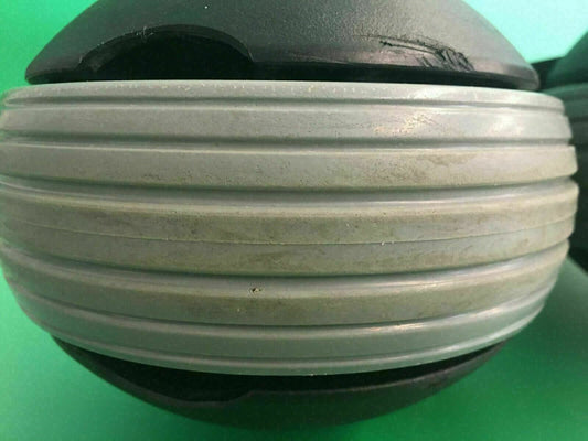 6" Caster Wheel, Fork & Cover Assy for Quantum 6000Z/ EXCELLENT CONDITION* #E654