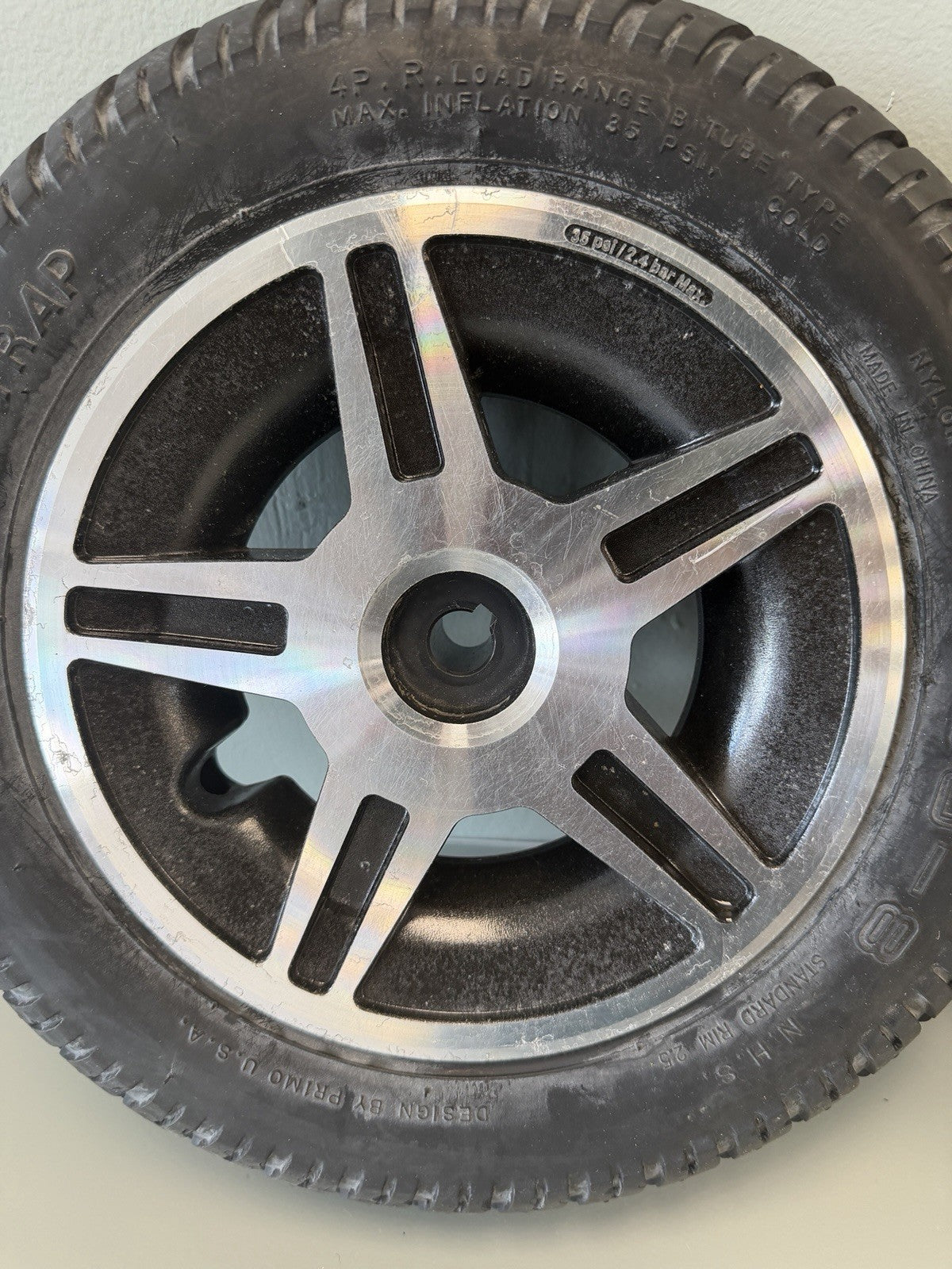 Set of 2 Drive Wheels for the Pride Jazzy Elite HD & Pride Jazzy Elite 14 #L126