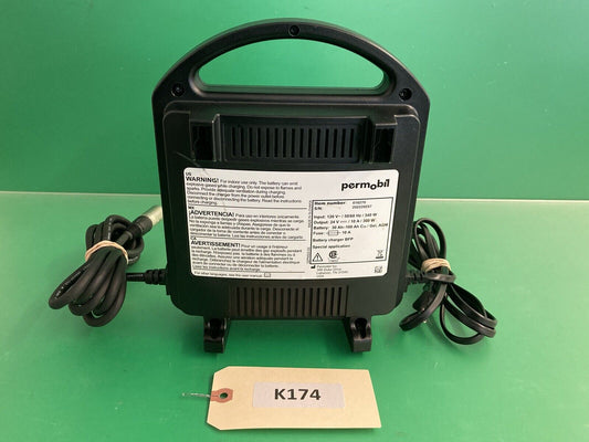 Permobil 10amp VoltPro Power Wheelchair Battery Charger 24V 10A 616270 #K174
