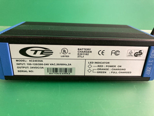 24 Volt 3 Amp On-Board Battery Charger for Invacare Pronto 4C24030A #J153