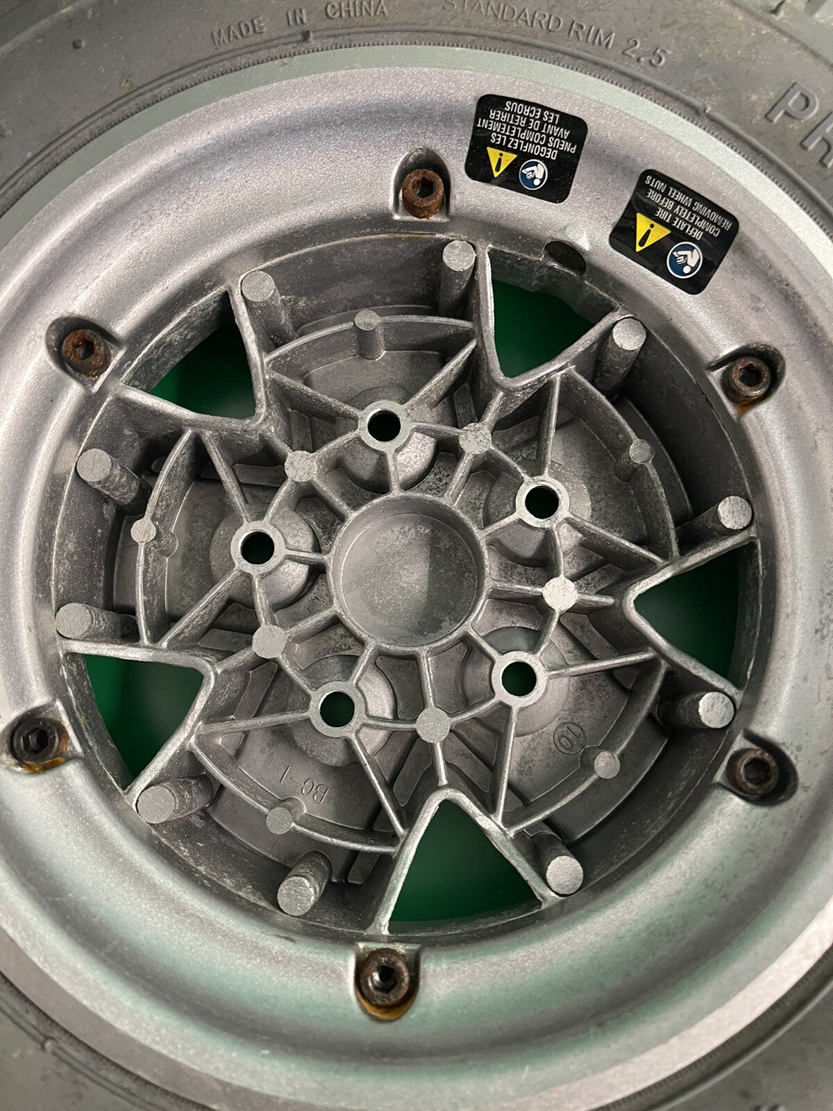 14"x3" Drive Wheels for Quantum Q6 Edge & Rival WHLASMB2093 -FULL TREAD* #i272