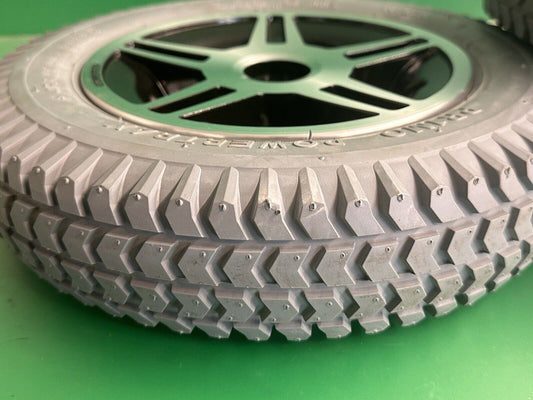 14"x3" MINT* Drive Wheels for the Quantum 600 & Jazzy 600 Power Wheelchair #J576