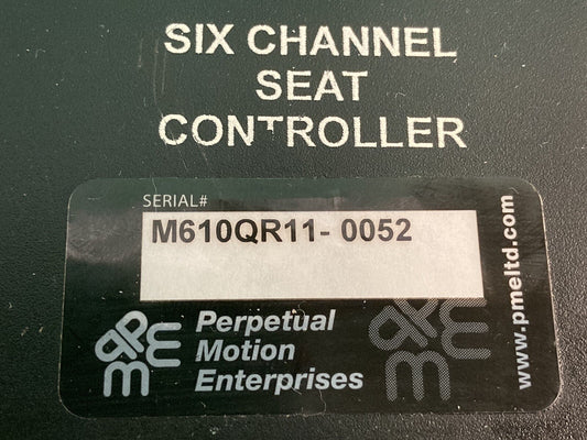 Perpetual Motion Enterprises- Six Channel Seat Controller for Powerchair #J360