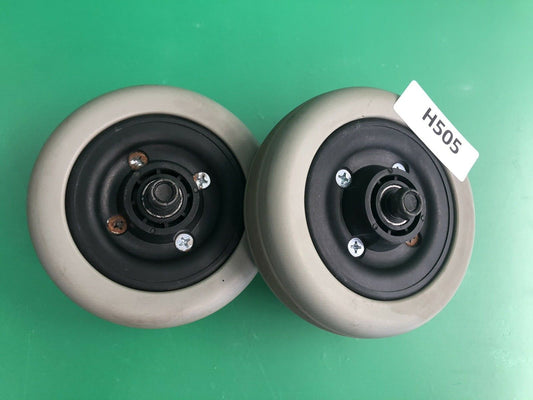Caster Wheel Assy for Invacare Pronto Sure Step Power Wheelchairs #H505