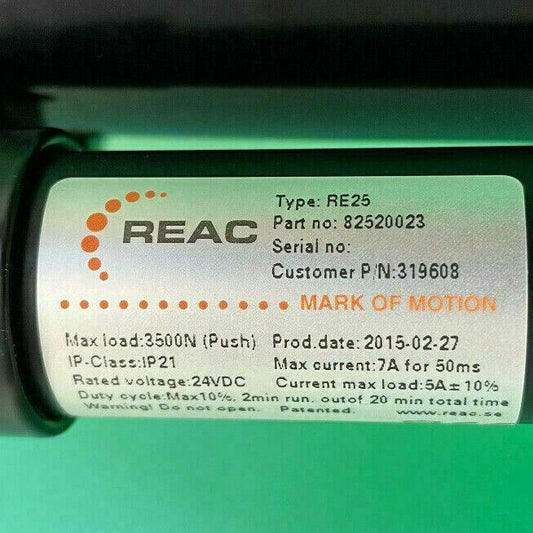 Permobil 3G Seating Recline Actuator 319608 for Powerchair 82520023 RE25 #F751