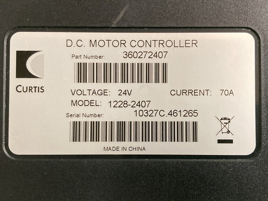 70 AMP Control Module for Pride Mobility Scooters 360272407 / 1228-2407 #K951
