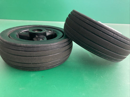 Set of 2 Caster Wheel Assembly for the Quickie Q700m QM710 Wheelchair #K383