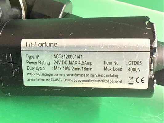 Recline Actuator Model: ACT8120001/41 for Quantum Wheelchairs CTD05 #K316