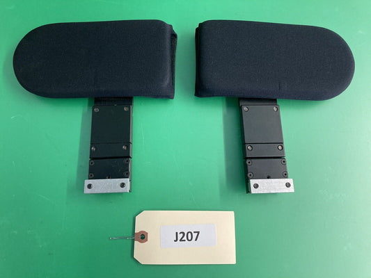 Quantum Quick Release Lateral Thigh Supports for Power Wheelchair 8" x 4" #J207