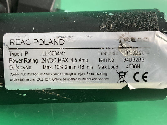 Recline Actuator Model: ACT8120001 for Quantum Power wheelchairs #J225