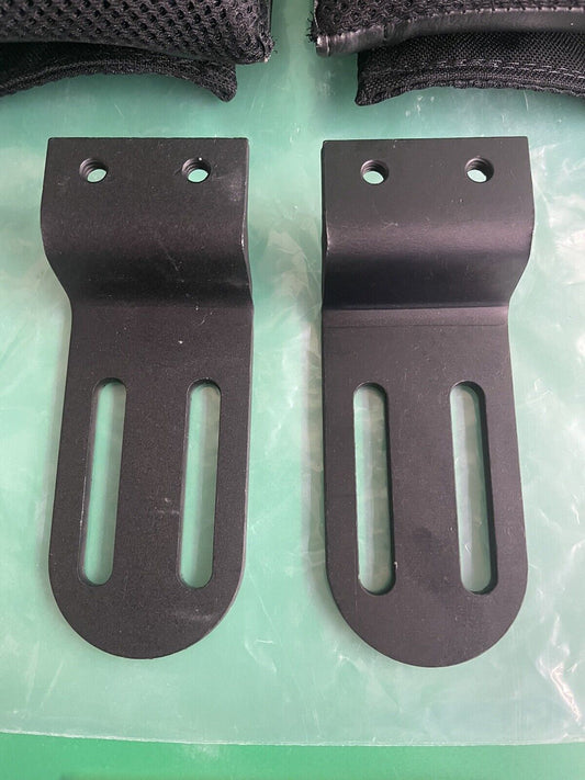 Quickie Hip Guide Assembly w/ Removable Brackets w/ Mesh Pouch 10" x 5" #H986