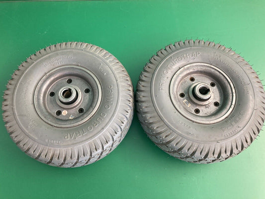 8" Caster Wheels & 10" Drive Wheels for the Pride Jet 3 Ultra Wheelchair #J799