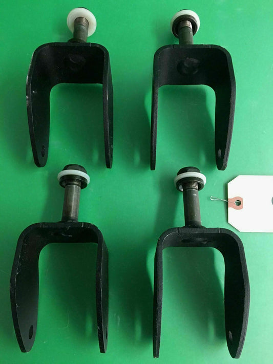 Rear & Front Caster Forks for Invacare Storm TDX 3 Powerchair -set of 4- #C315