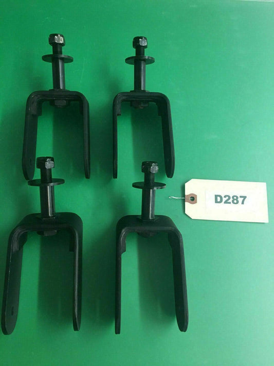 Front & Rear Caster Forks for Quantum 6000z Power Wheelchair #D287