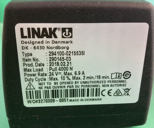Linak Recline Actuator Quickie for QM-710 294100-02155351 / 290145-03 #J551