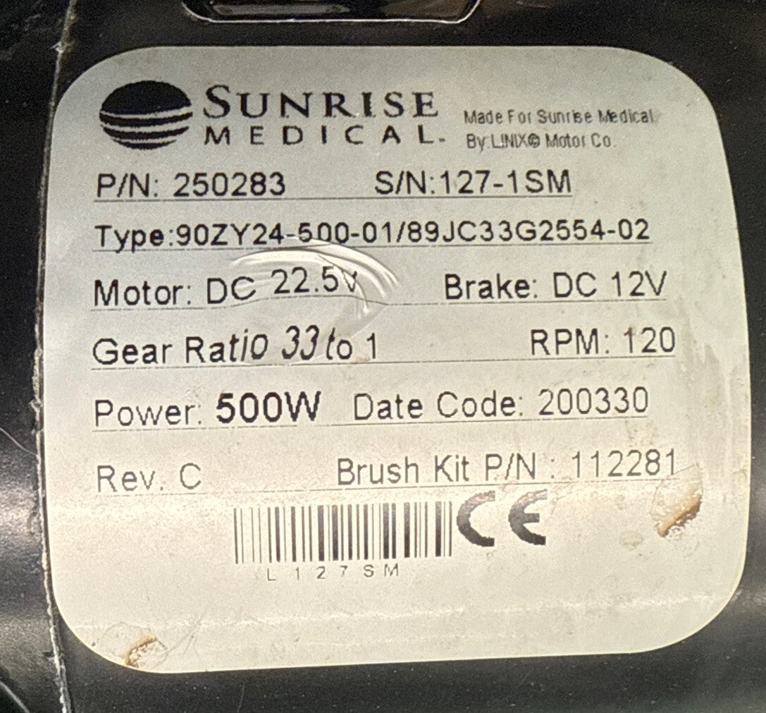 Left & Right Motors for Quickie Q700M Power Wheelchair 250282 / 250283 #K311