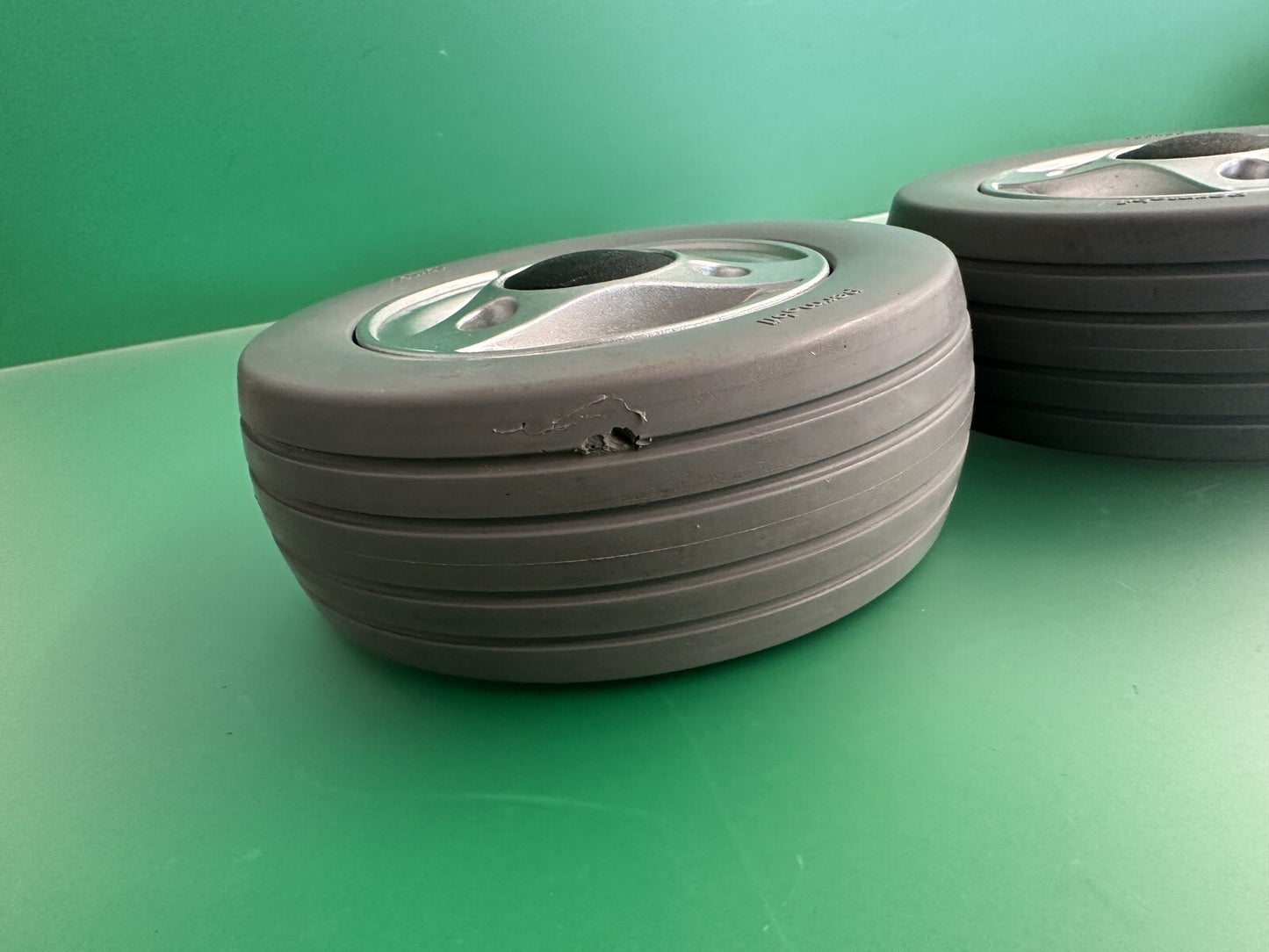 6" Caster Wheel Assembly for the Permobil M300 Power Wheelchair -Set of 2- #i548