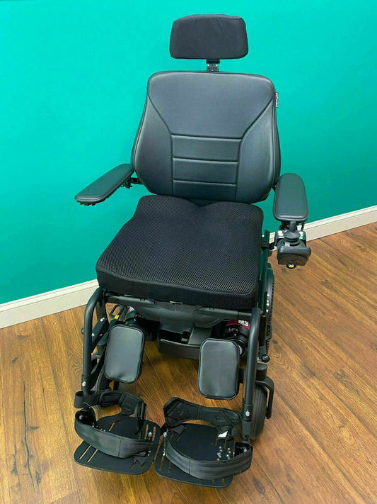 Permobil Manual Stationary Leg Rests w/ Receivers for Power Wheelchair #E146