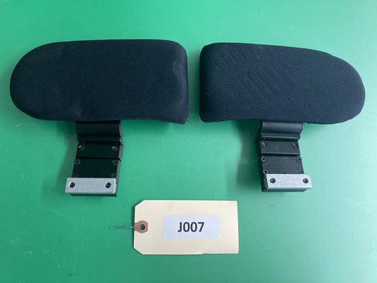 Quantum Quick Release Lateral Thigh Supports for Power Wheelchair 8" x 4" #J007