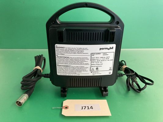 Permobil 10amp VoltPro Power Wheelchair Battery Charger 24V 10A 616270 #J714