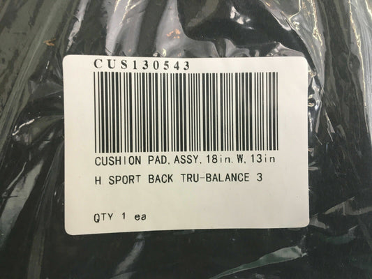 NEW* TRU BALANCE 3 SPORT Seat Back Cushion for Quantum Powerchair 18x13 #B441
