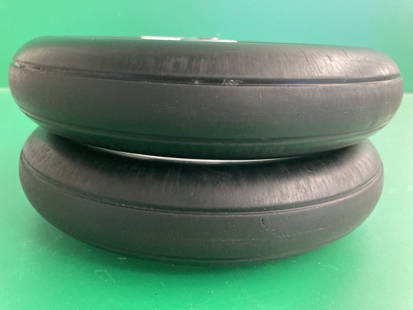 Set of 2 Caster Wheels for Pride Jazzy Passport Folding Power Wheelchair #K731