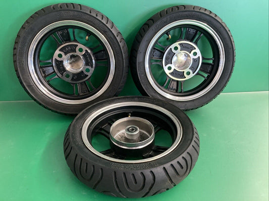 Complete Set of 3 Drive Wheels for eWheels EW-36 & EW-36 Elite Scooters #K395