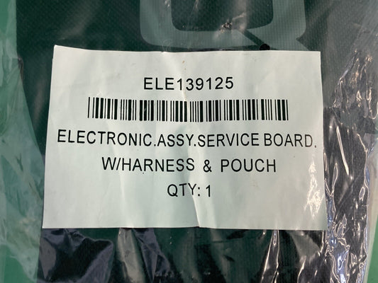 NEW* QUANTUM ELECTRONIC ASSY SERVICE BOARD W/HARNESS & POUCH ELE139125 #K551