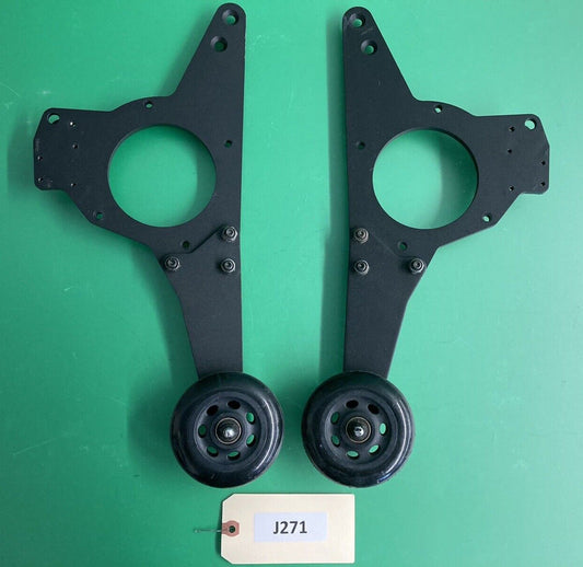 Anti-Tip Wheels Assembly for the Quantum 4Front Power Wheelchair  #J272