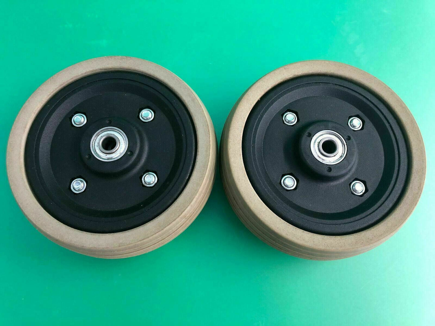 5"x1.75" Solid Front Caster Wheel for Quantum 600/Jazzy 600/J6 Powerchairs #F330