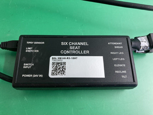 Perpetual Motion- Six Channel Seat Controller w/ Tipsy Sensor TRE0850 #J603