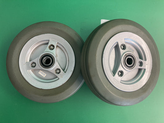 7" Caster Wheel Assembly for the Permobil M300 Power Wheelchair -Set of 2- #J721