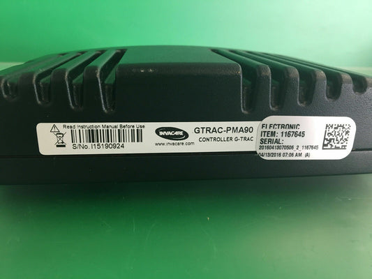 Invacare GTRAC-PMA90 Control Module 1167645 - REV: A w/ Mounting Bracket #A941