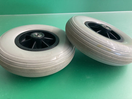 Solid Rear Caster Wheels for the Pride Jazzy Jet Power Wheelchairs #J105