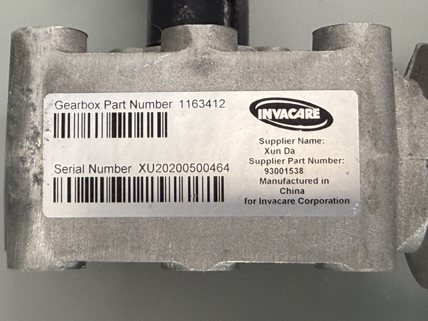 MOTORS FOR INVACARE TDX SP II 1188843 / M9278-02 / 1163412 - 1163413 #L139