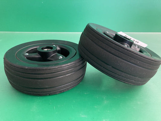 Set of 2 Caster Wheel Assembly for the Quickie Q700m QM710 Wheelchair #K438