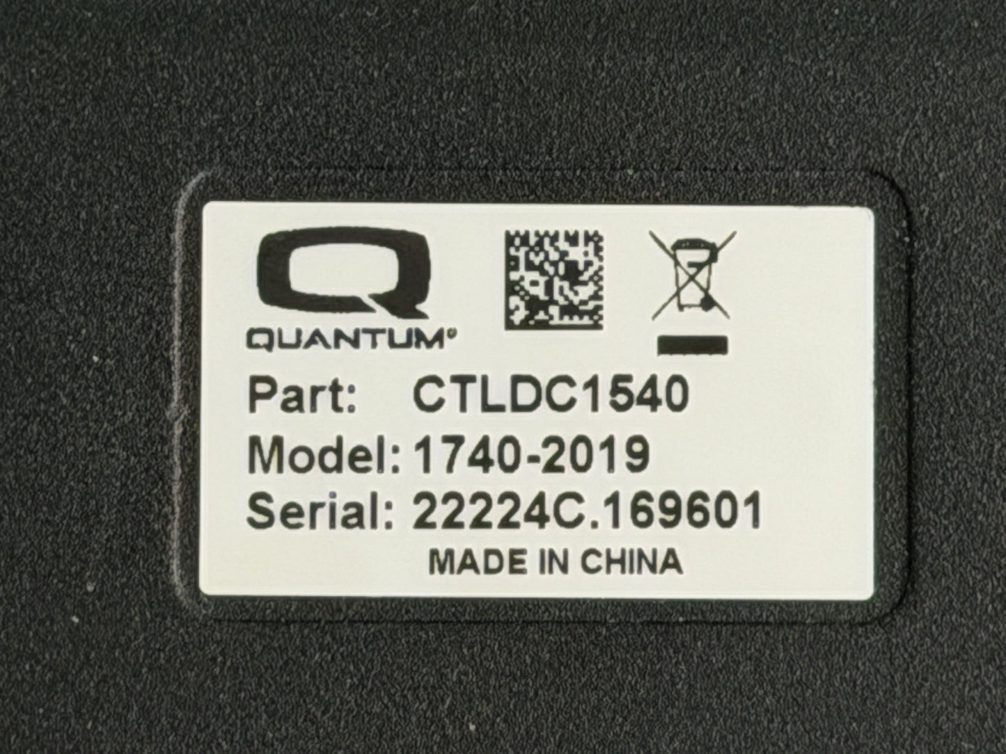 Control Module for Quantum Power Wheelchair Model 1740-2019 CTLDC1540 #L023
