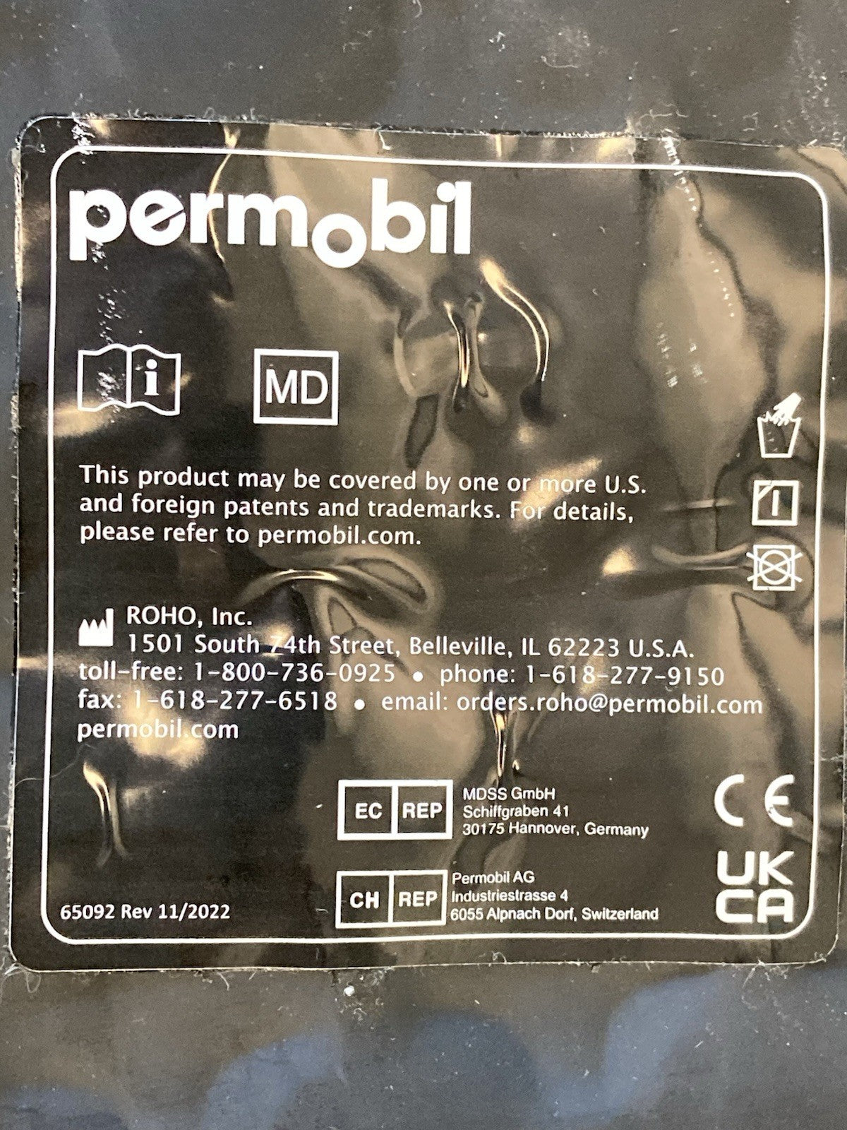 2024 Roho Air Cushion w/ Pump & Cover 20.00" X 20.00" X 4.25" 1R1111H #L130